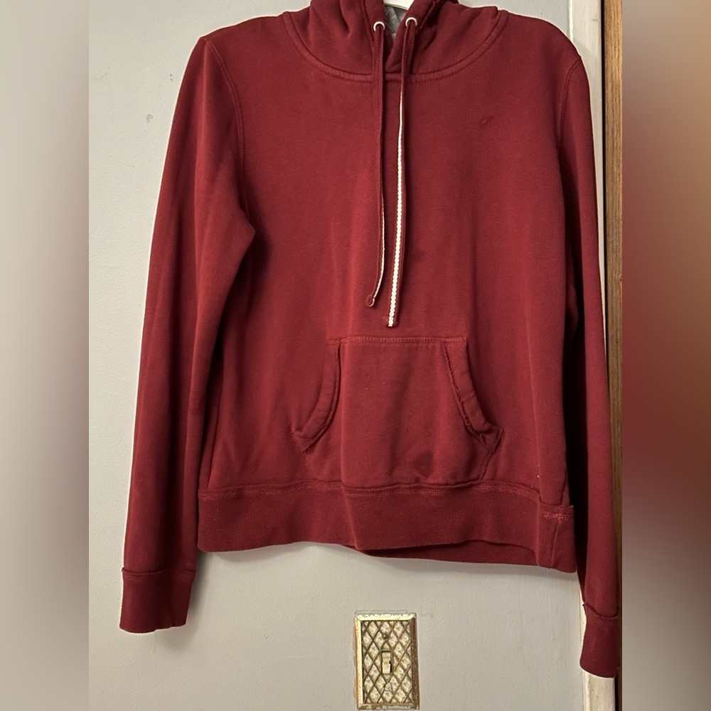 Red/Maroon hoodie
